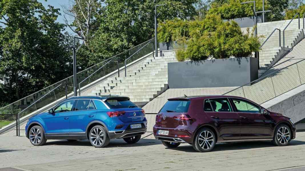 Vergleichstest: VW Golf vs. VW T-Roc - Rock oder Klassik?
