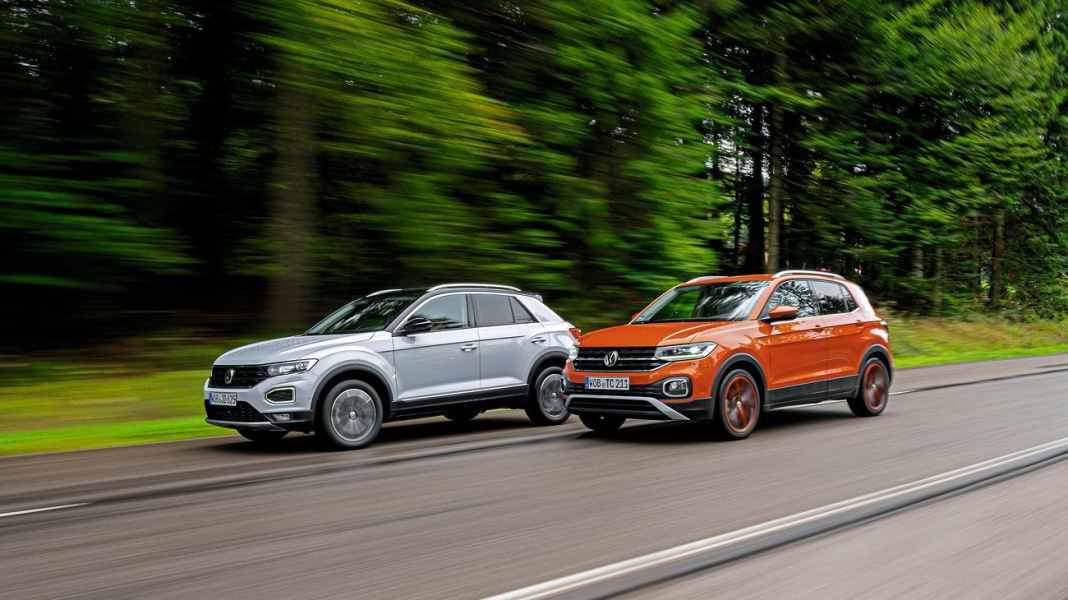 Vergleichstest: VW T-Roc vs. VW T-Cross - T-Time!