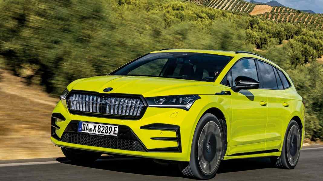 Skoda Enyaq RS iV: Breitensport