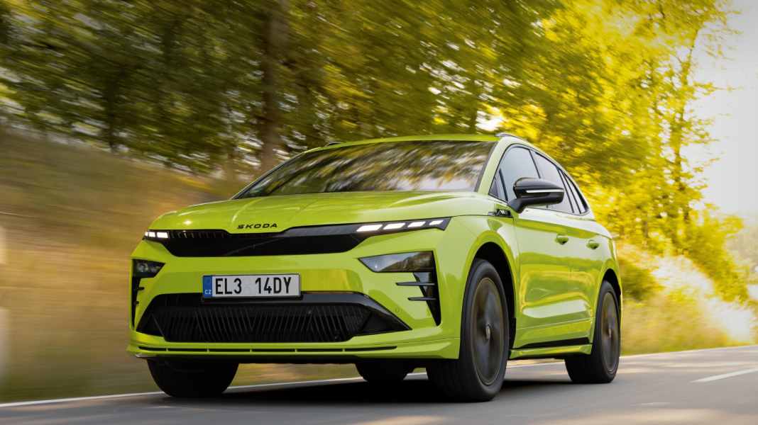 Škoda Enyaq RS: Giftiger Fahrspaß