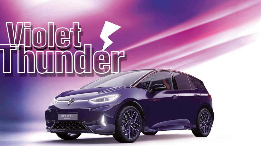VW ID.3 GTX FIRE+ICE: Violet Thunder