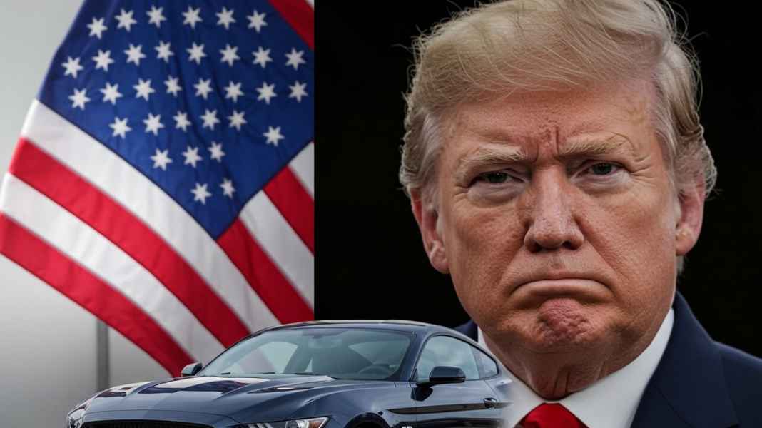 Trump zeigt Ford-Arbeiter den Mittelfinger im Werk