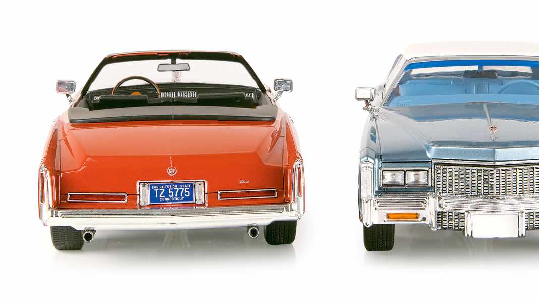 ‘76 Cadillac Fleetwood Eldorado Convertible von MCG in 1:18 – Beverly Hills 1976