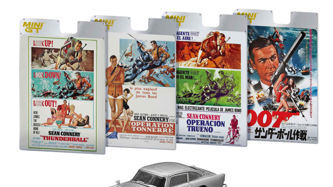 Sag niemals nie: Neue 007-Serie von Mini GT in 1:64