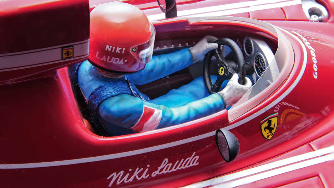 ‘74 Ferrari 312B3 Niki Lauda GP Spanien von Tecnomodel in 1:18 – Die Gurke siegt!