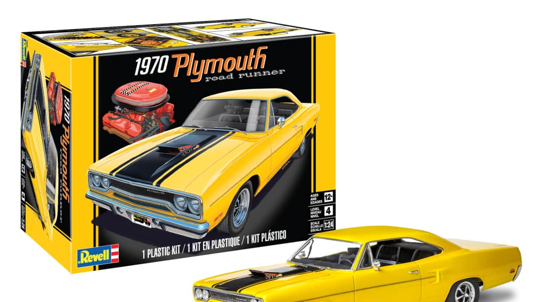 Revell bringt extrascharfen Plymouth Roadrunner von 1970 in 1:24