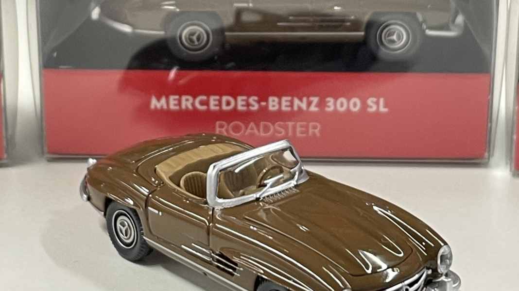 Wiking-Sensation: Nationales Automuseum bringt Krupps 300 SL in 1:87
