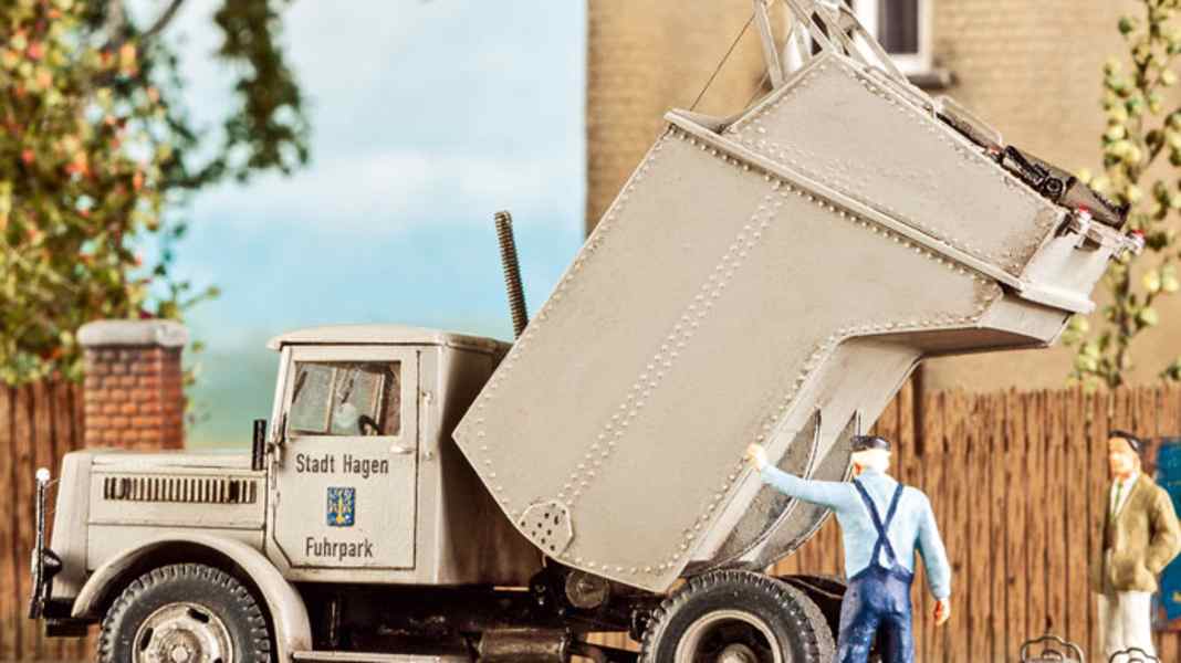 Weinert Modellbau überrascht 2022 mit drei Wiederauflagen von Lkw-Bausätzen in 1:87