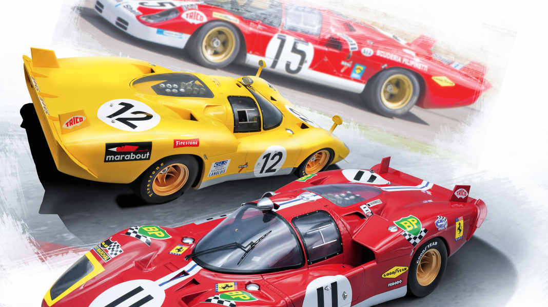 ‘70 Ferrari 512S Coda Lunga von Tecnomodel in 1:12 – Länge siegt?