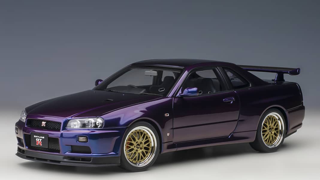 Autoart bringt ultimativen Nissan Skyline GT-R (R34) im Maßstab 1:18