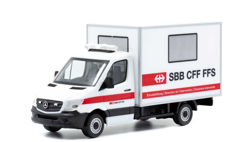 ACE Collection bringt drei Schweizer Einsatzfahrzeuge in H0