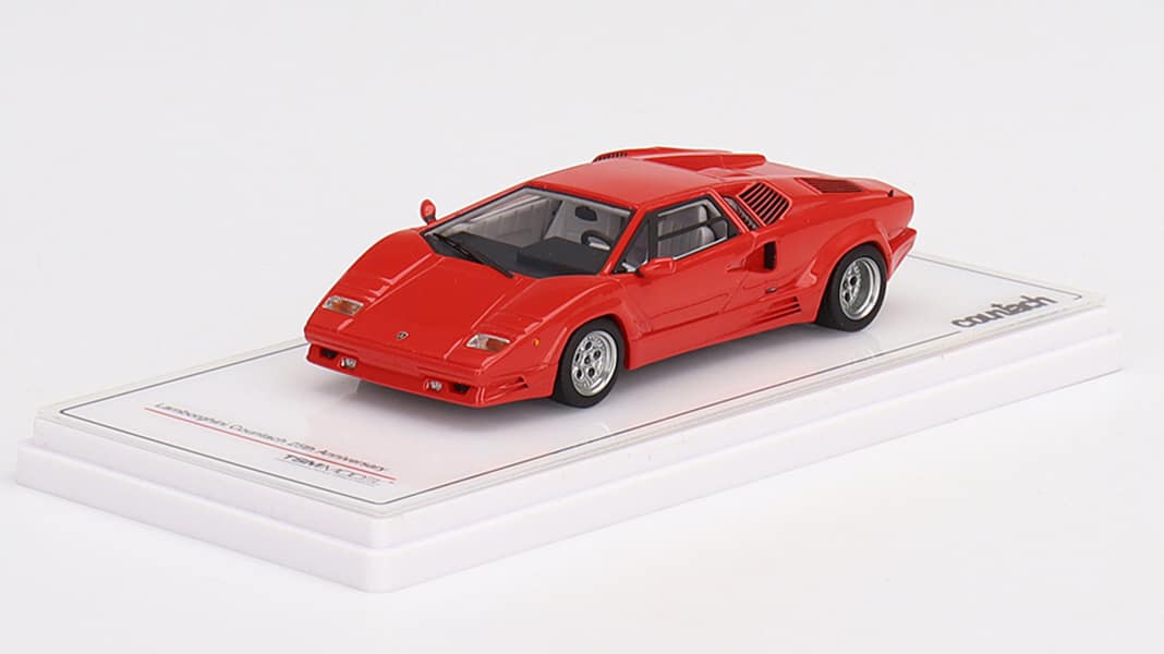 True Scale Miniatures bringt den Jubiläums-Countach in 1:43 auf den Markt