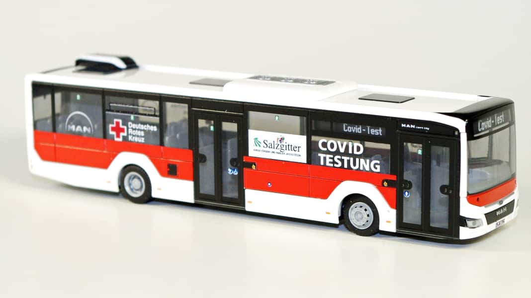 Dieser Bus macht Covid-Tests