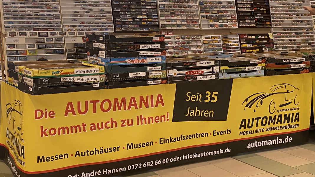 Automania richtet die 22. Modellautobörse im Audi Forum in Neckarsulm aus
