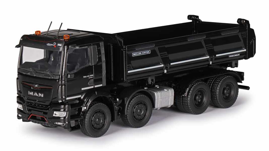 Die können Kies: MAN stellt drei neue 1:50-Kipper von Conrad in seinen Shop