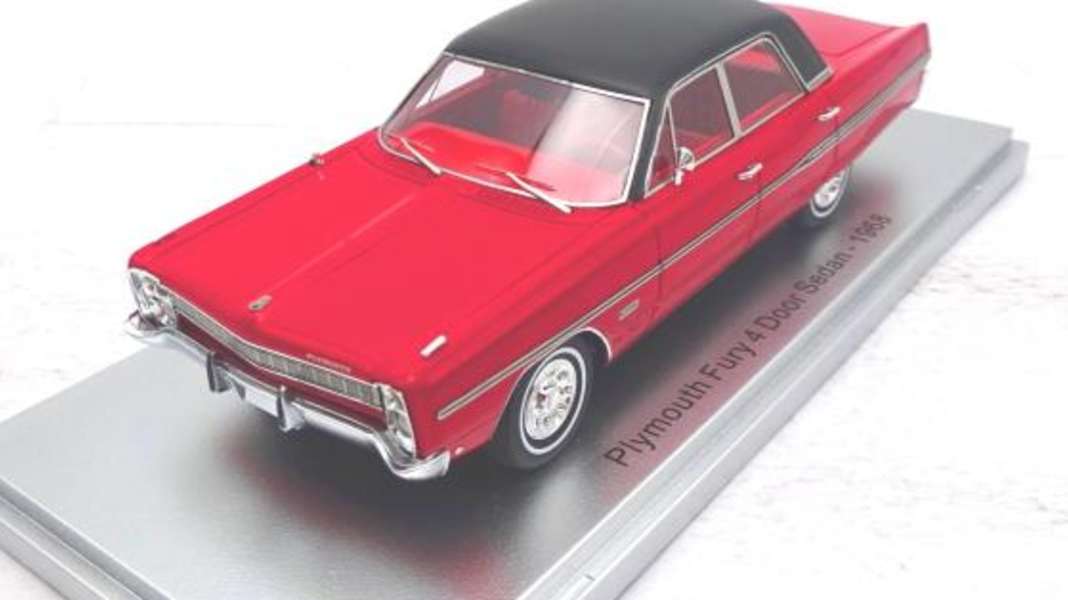 Kess bringt echte Altachtundsechziger von Dodge und Plymouth in 1:43