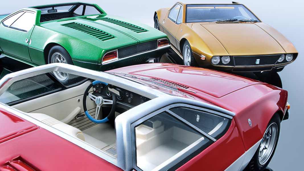 ’66 De Tomaso Mangusta Spyder von Tecnomodel in 1:18 - Cobras Erzfeind