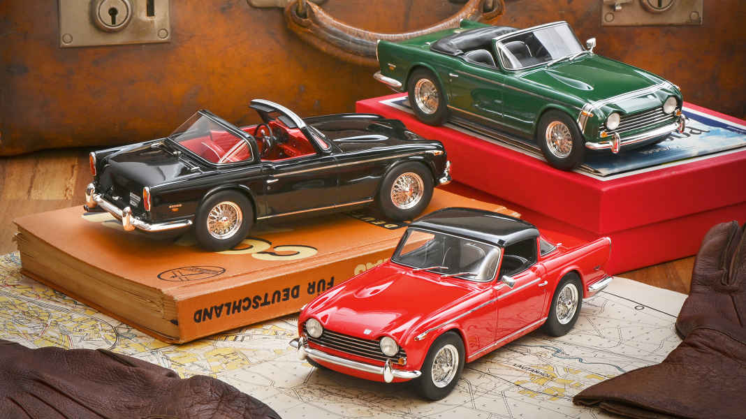 Triumph TR5/TR250 von Schuco in 1:18 – Surrey or not?