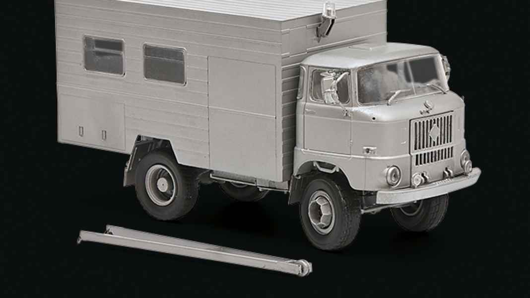 Der Feldarbeiter: IFA W50 von Schuco in 1:32