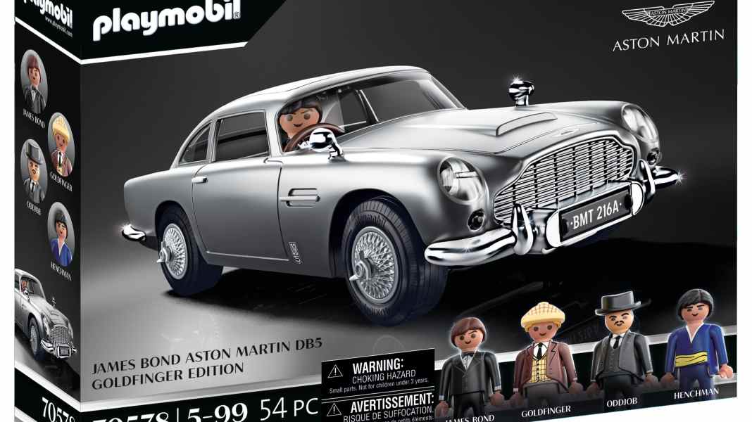 007 sein Playmobil-Aston-Martin