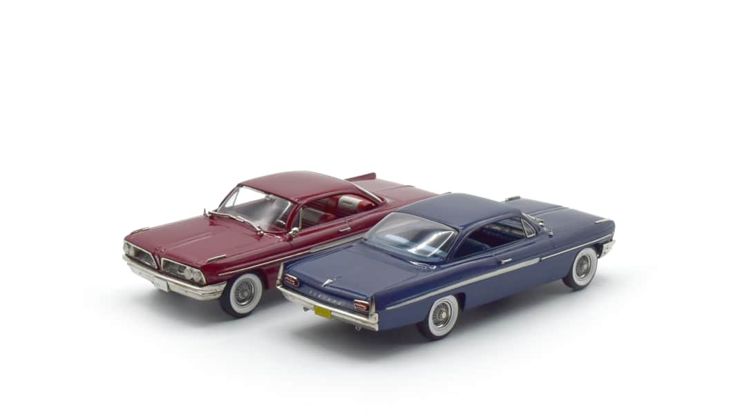 Den seltenen Pontiac Ventura von 1961 bringt Brooklin Models als 1:43er heraus