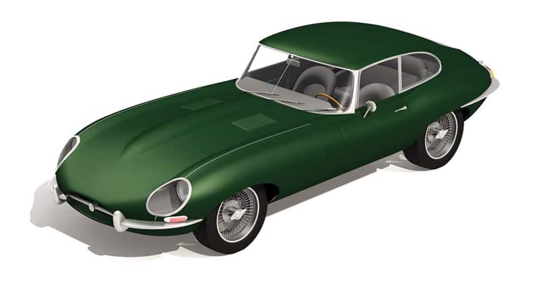 Airfix bringt Bausatz zum Jaguar E-Type als Starterset im Maßstab 1:43