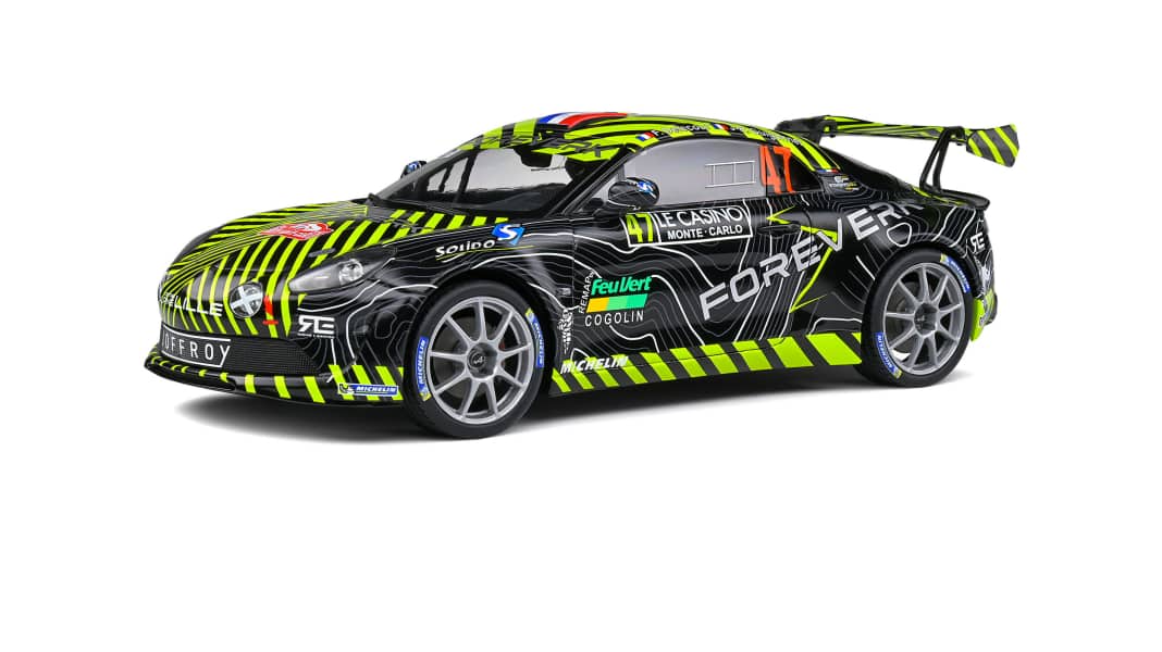 Solido bringt die neue Alpine von Rallye-Star Francois Delecour in 1:18