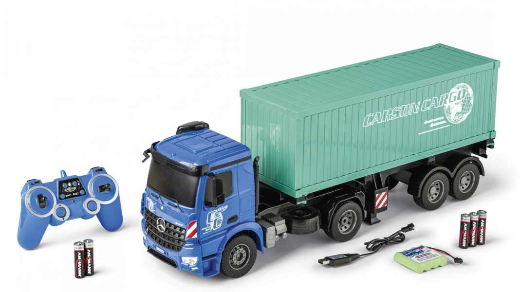 Carson-Modellsport bringt Arocs-Laster im 60-Zentimeter-Format