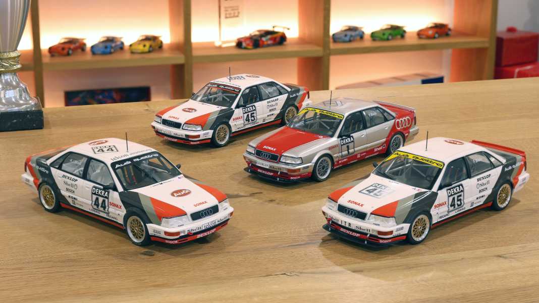 Werk83 bringt Audi DTM V8 in 1:18 – auch in der Zoffversion von 1992