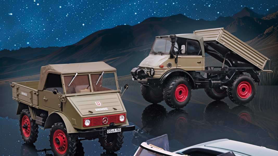 Drei Schuco-Sterne in 1:18 – Sternbringer