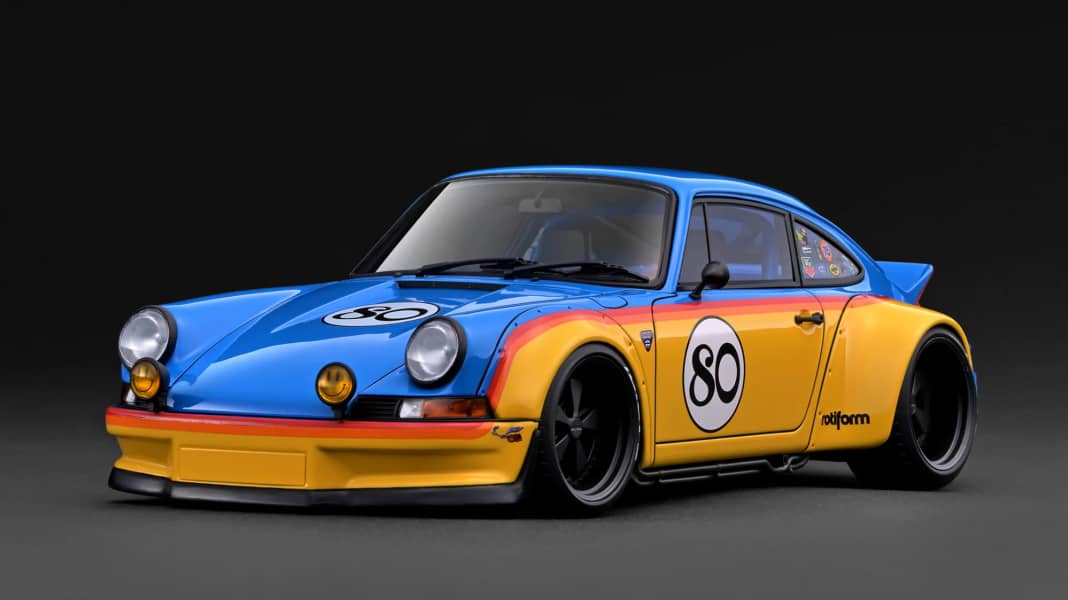 Ignition Model kündigt bunten RWB Backdate in 1:18 als Resinemodell an