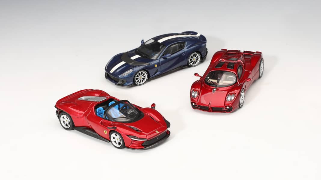 BBR startet ins Jahr 2025 mit Pagani und Ferrari im Maßstab 1:64