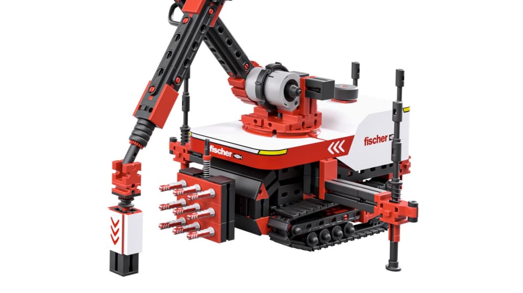 Fischer Technik bringt eigenen Bauroboter als Modellbausatz in 1:8!