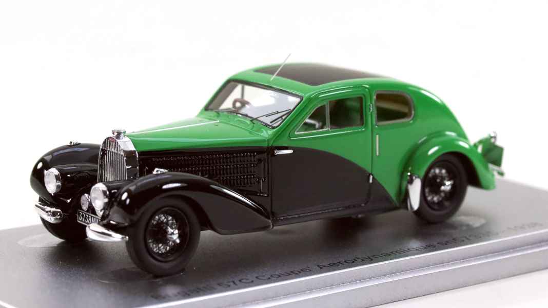 Kess Models bringt drei Bugatti Type 57 in 1:43 im schnittigen Design