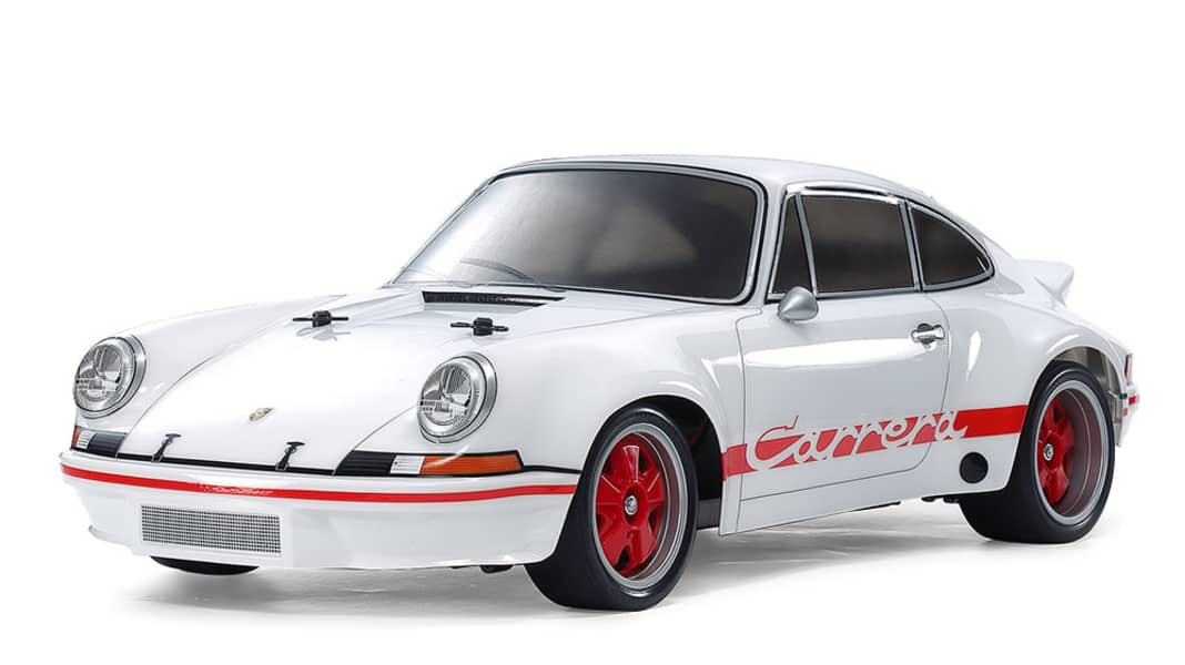 So klasse sieht der vorlackierte Bürzel-Elfer von Tamiya in 1:10 aus