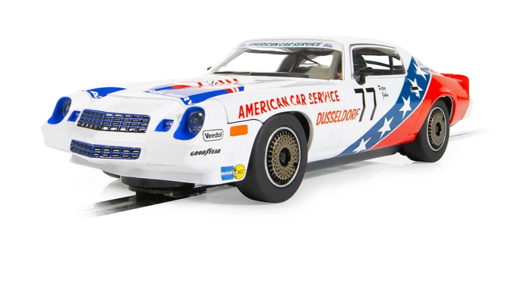 DPM oder DTM? Scalextric bringt Tourenwagen-Camaro von Peter John in 1:32