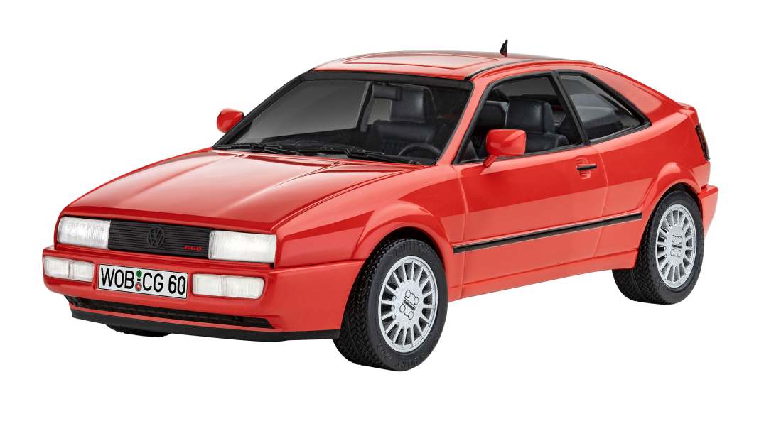 Revell zeigt erste Bilder vom 1:24-Kit des Volkswagen Corrado
