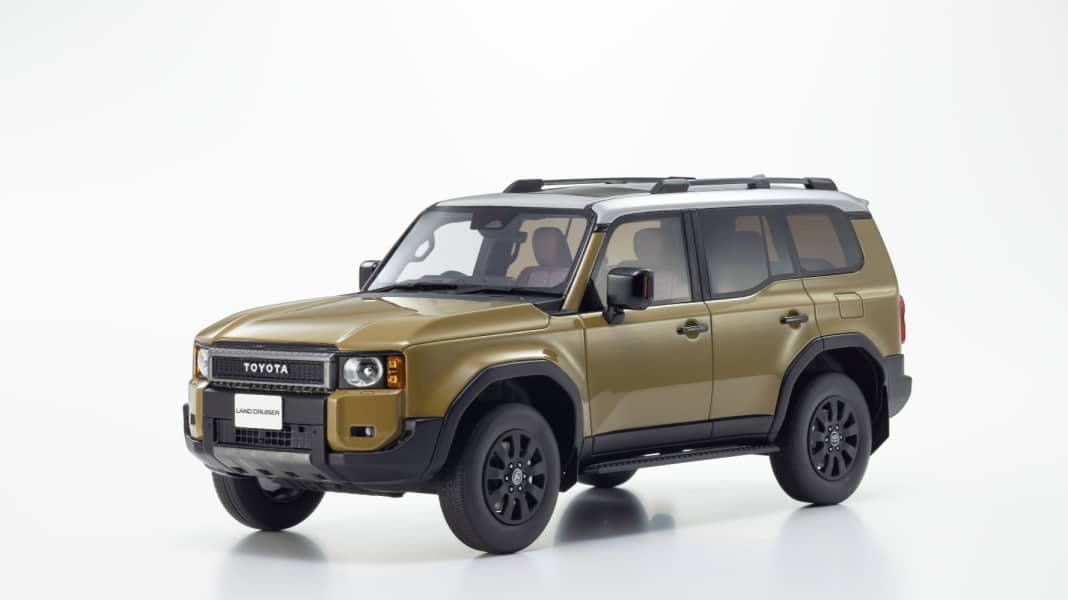 Kyosho baut Toyota Land Cruiser 250 in 1:18 und aus Resine