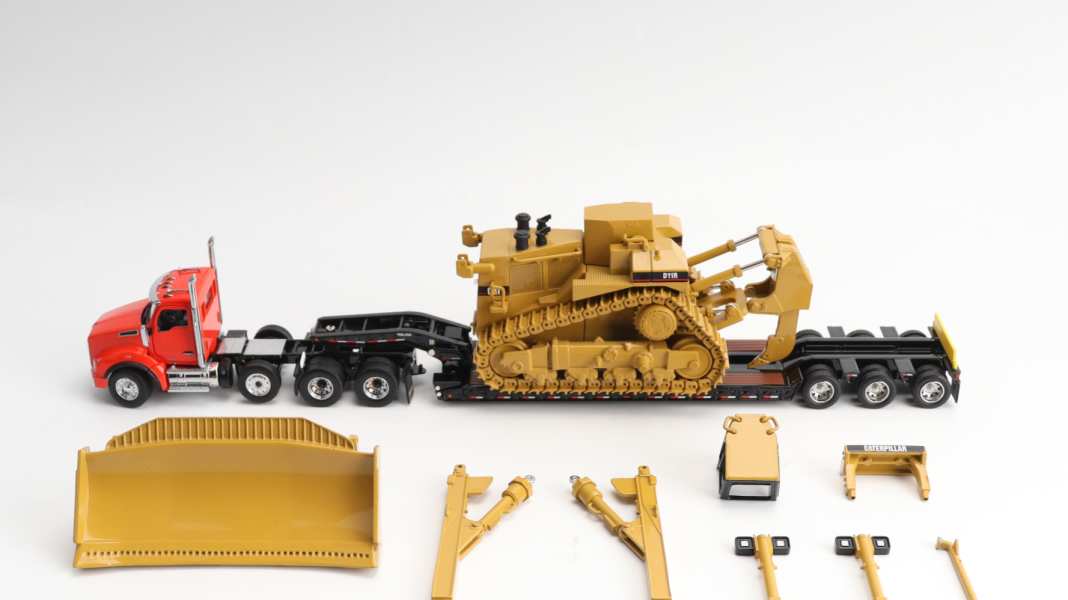 Kenworth T880 mit Cat D11R Dozer in 1:50 kommt bei Diecast Masters