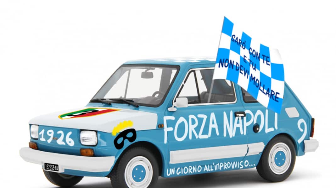 Laudoracing kündigt Fußball-Fiat im Maßstab 1:18 an