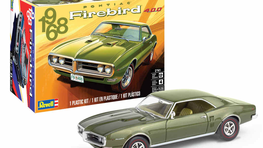 Revell bringt den Firebird als Alt-Achtundsechziger und 1:25-Plastikkit