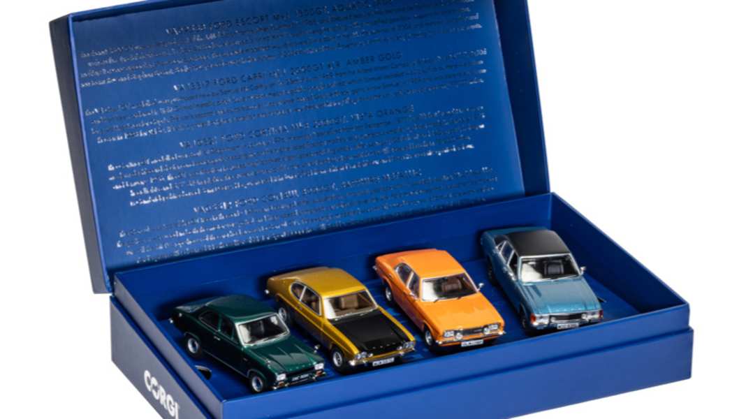 Corgi verführt mit Ford-GT-Sammler-Quartett in 1:43 und aus Die Cast
