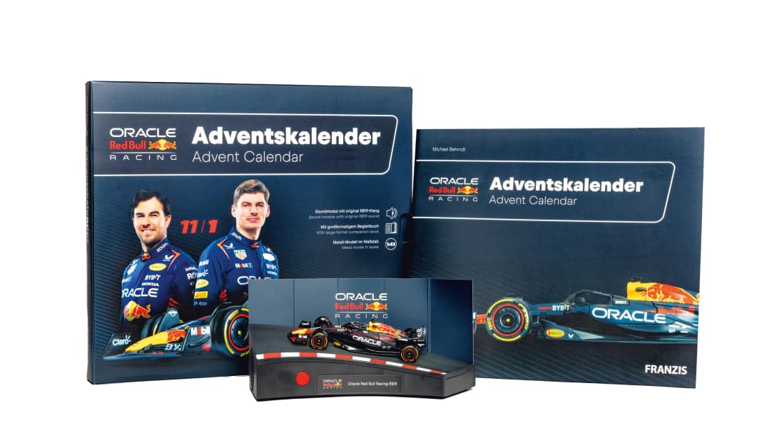 Adventskalender Red Bull RB19 in 1:43 – Die Nummer eins