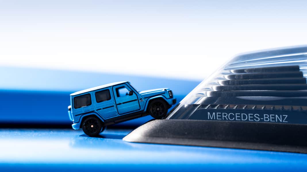 Matchbox bringt Elektro-G-Klasse aus recyceltem Die Cast in 1:64