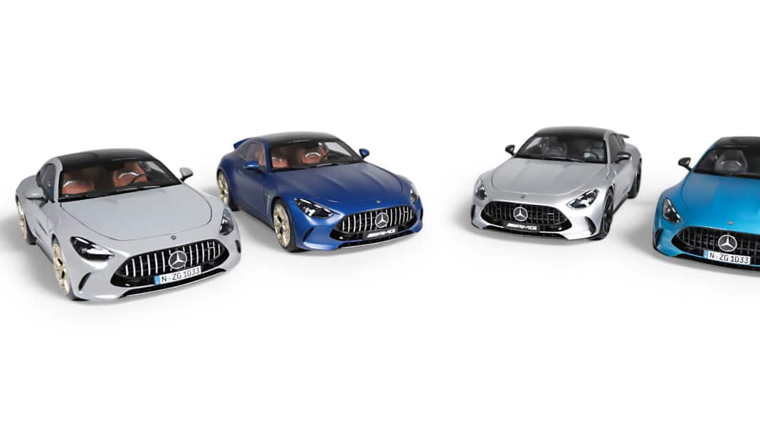 ‘24 Mercedes AMG GT von NZG in 1:18 – NZG sagt AMG
