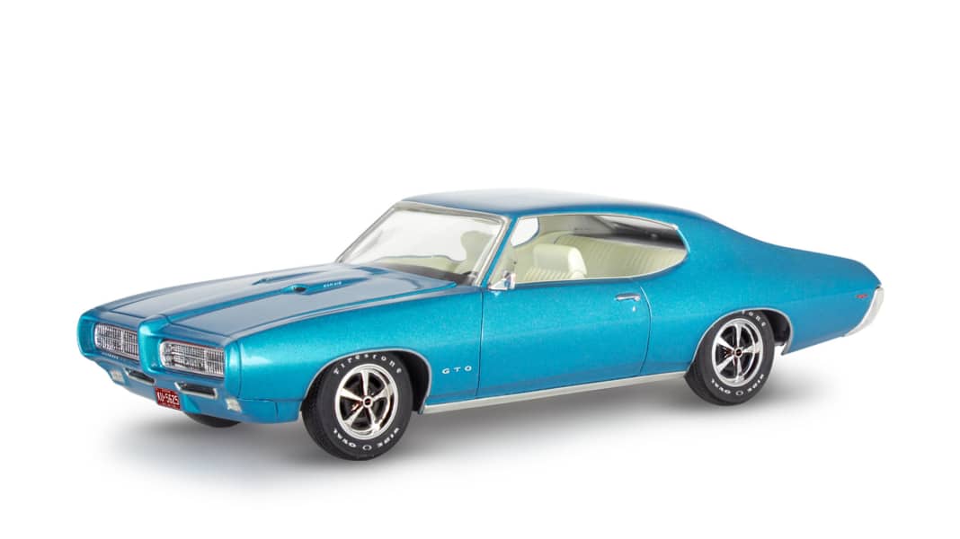 Revell bringt GTO: Der ‘69 Pontiac kommt als Kit in 1:24