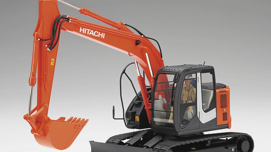 Hasegawa bringt neuen Hitachi-Bagger in 1:35 und Top-Detaillierung