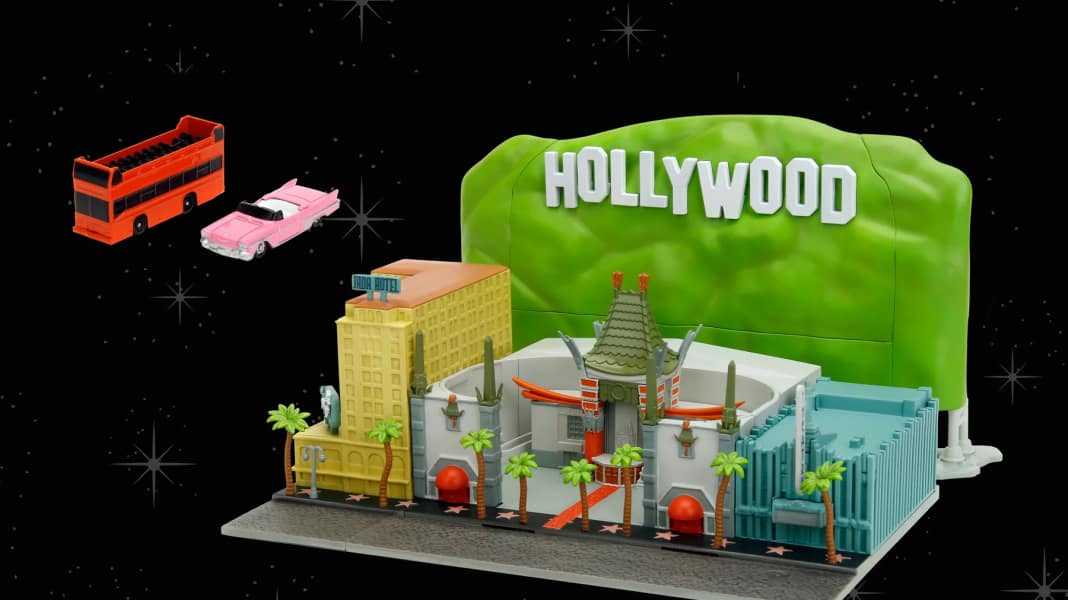 Jada Toys goes to Hollywood – mit einem coolen Diorama in seiner Nano-Serie