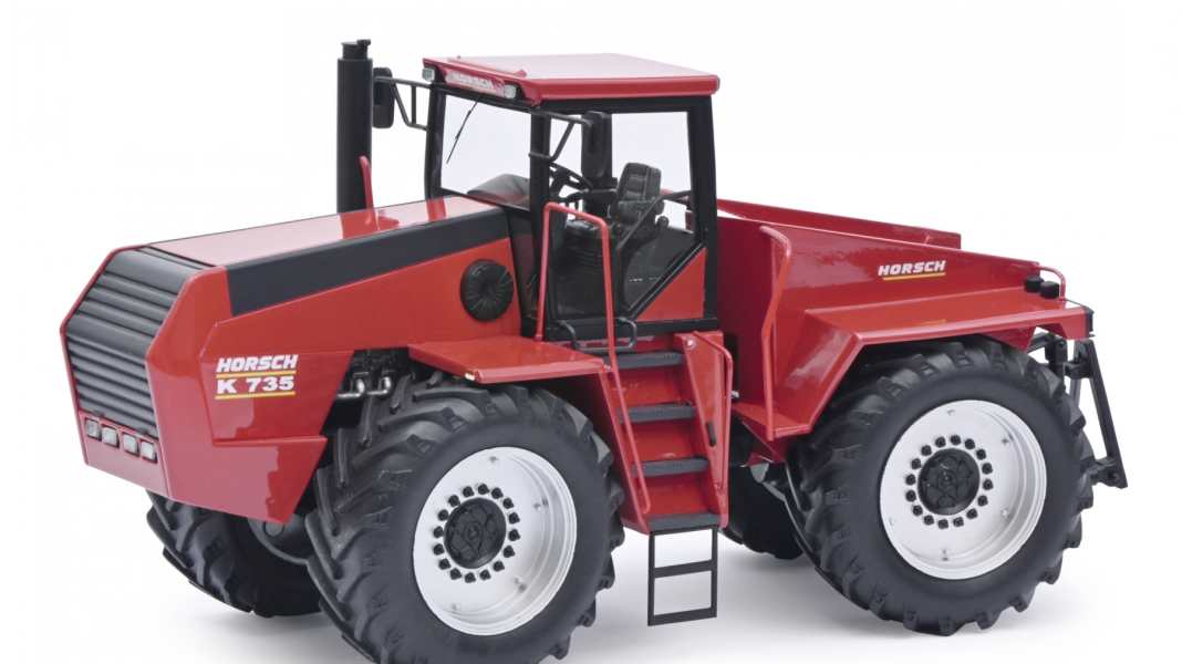 Schuco bringt Horsch-Knicklenker mit Kirovets-Genen in 1:32