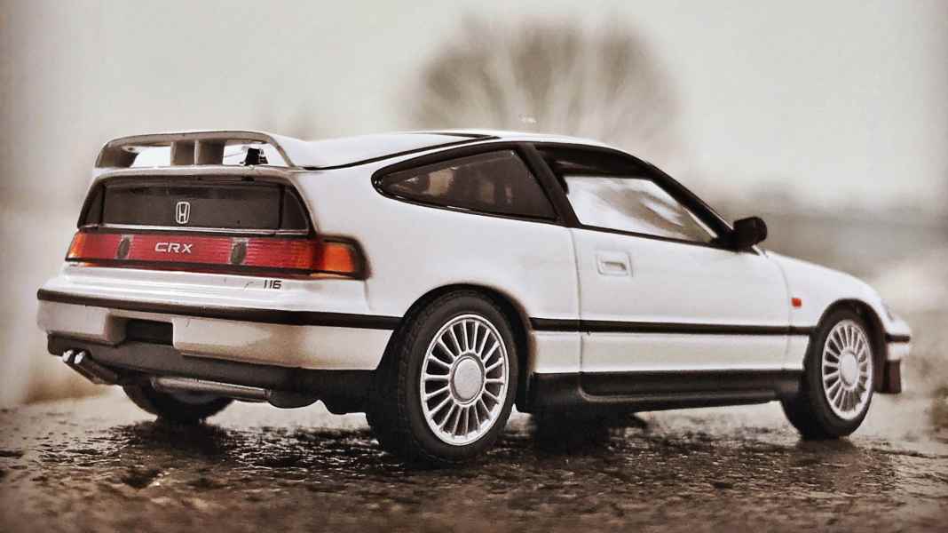 Weiß & heiß – ‘87 Honda CRX von Minichamps in 1:43